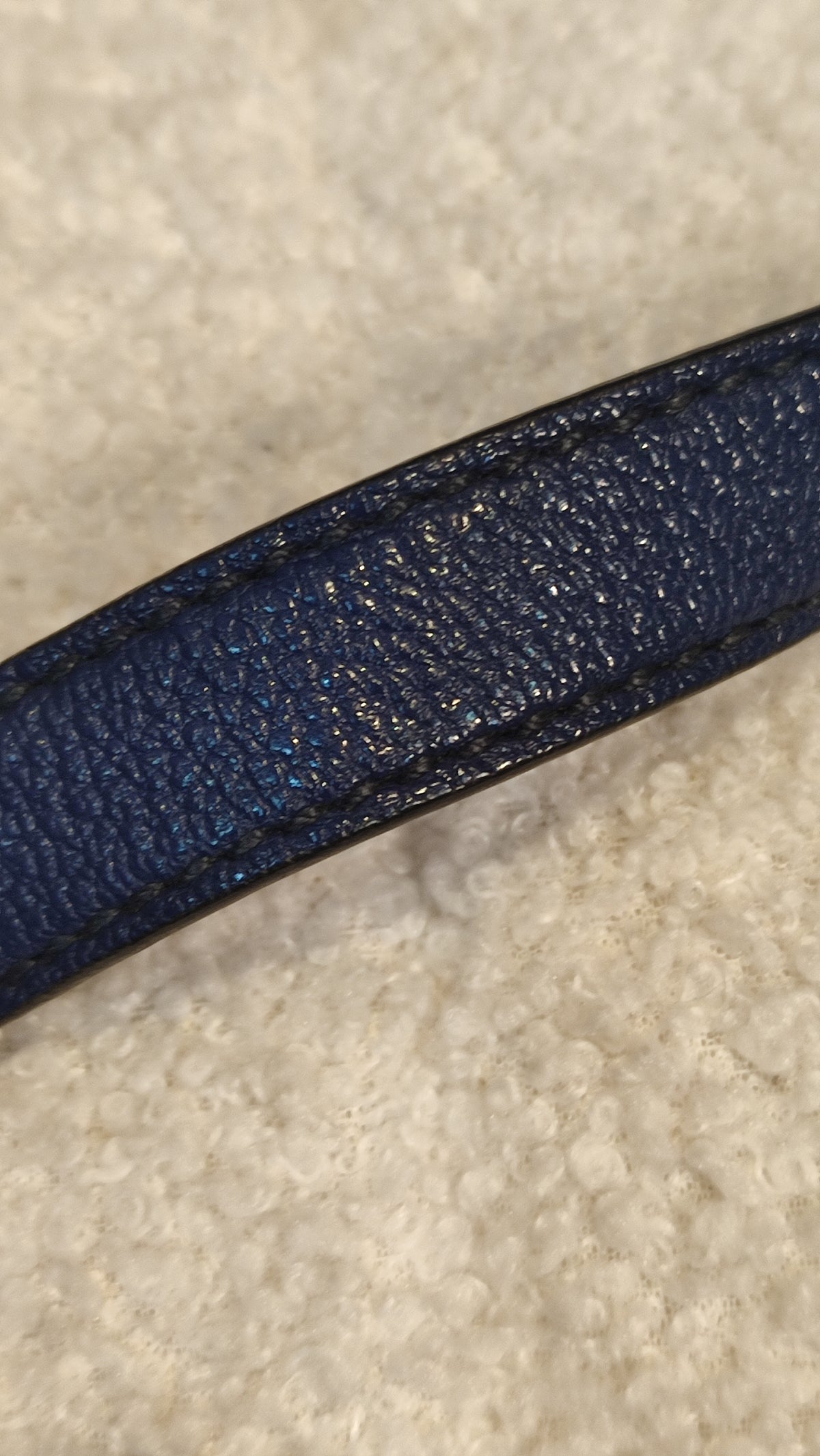Miu Miu Textured Leather/Suede Blue/Pink Bag