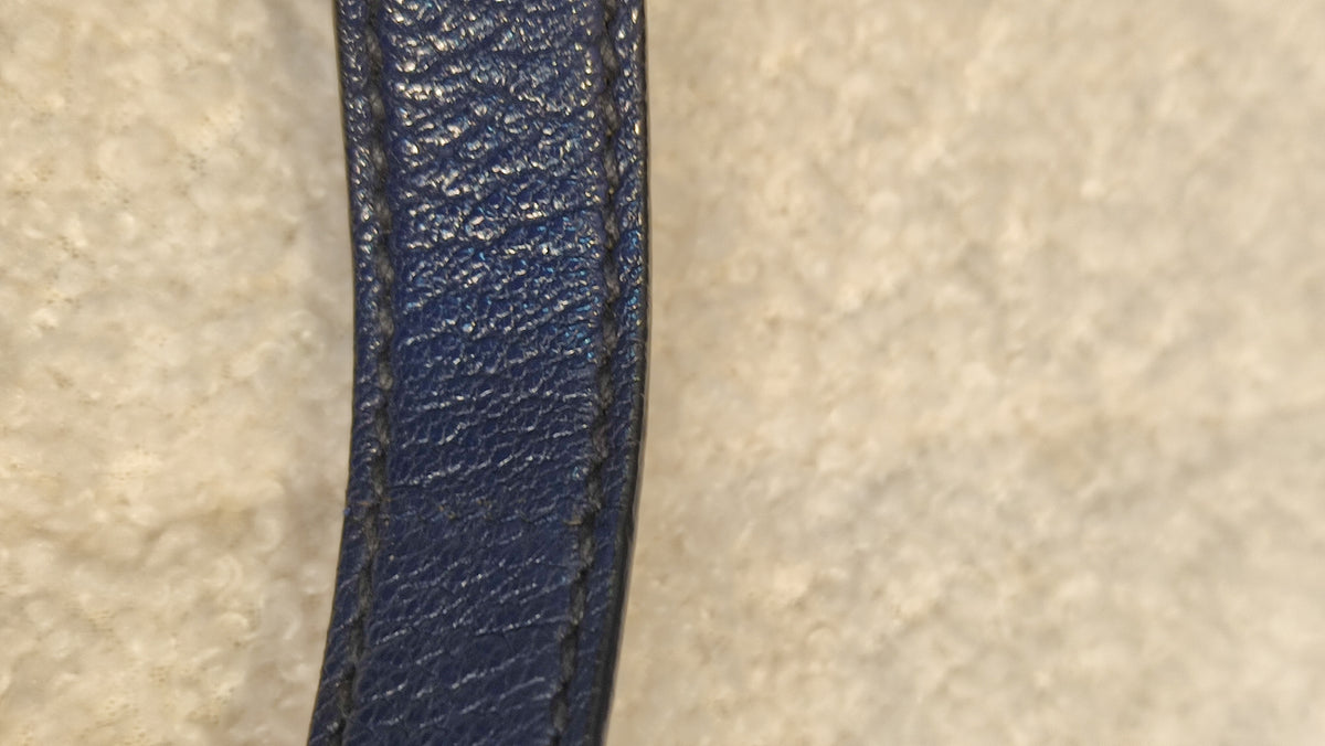 Miu Miu Textured Leather/Suede Blue/Pink Bag