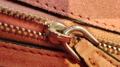 Miu Miu Textured Leather/Suede Blue/Pink Bag