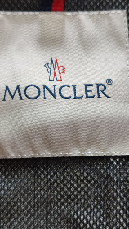 Moncler Black/Pink Hooded Jacket Size 3