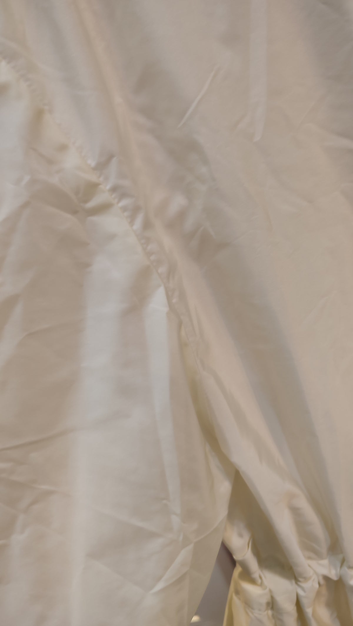Moncler Off-White Hooded Long Jacket Size 0