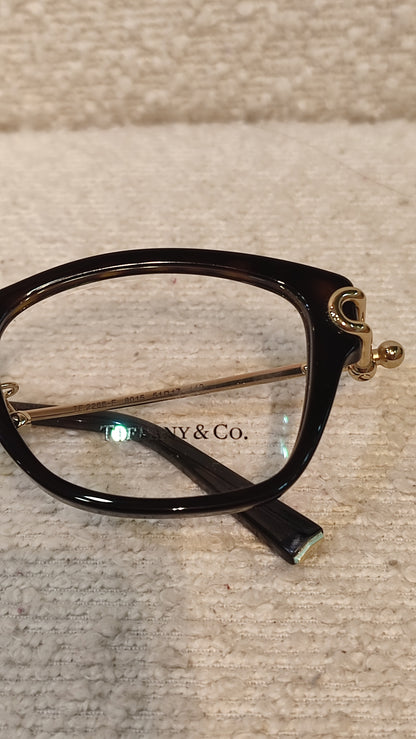 Tiffany & Co. Black/Gold Frame Eyeglasses