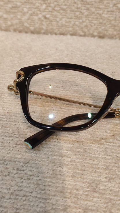 Tiffany & Co. Black/Gold Frame Eyeglasses