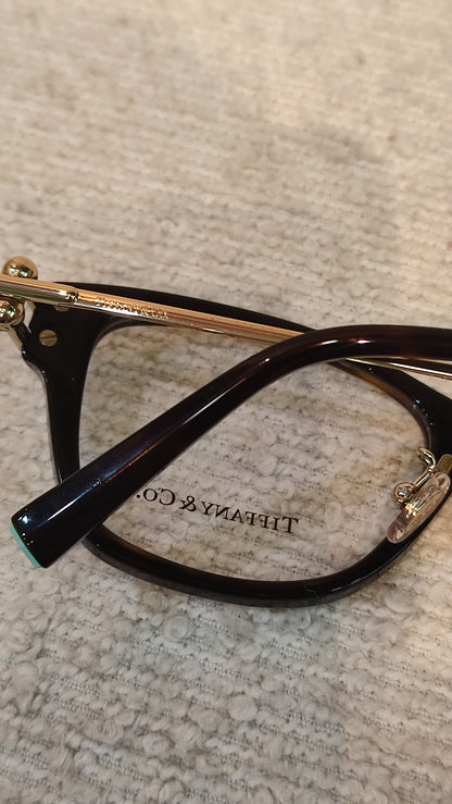 Tiffany & Co. Black/Gold Frame Eyeglasses