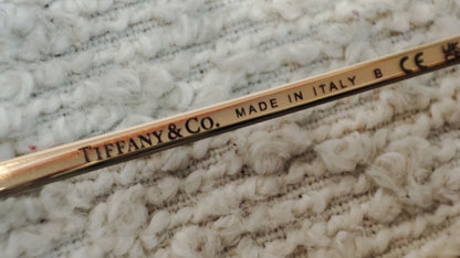 Tiffany & Co. Black/Gold Frame Eyeglasses
