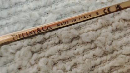 Tiffany & Co. Black/Gold Frame Eyeglasses