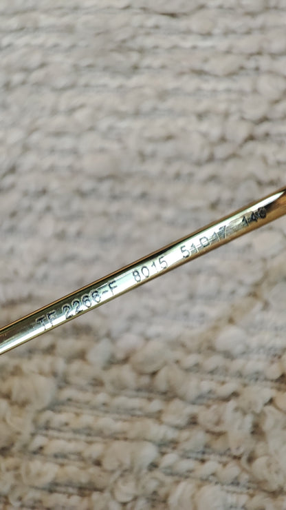 Tiffany & Co. Black/Gold Frame Eyeglasses