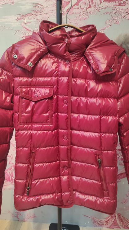 Moncler Puffed Jacket Red