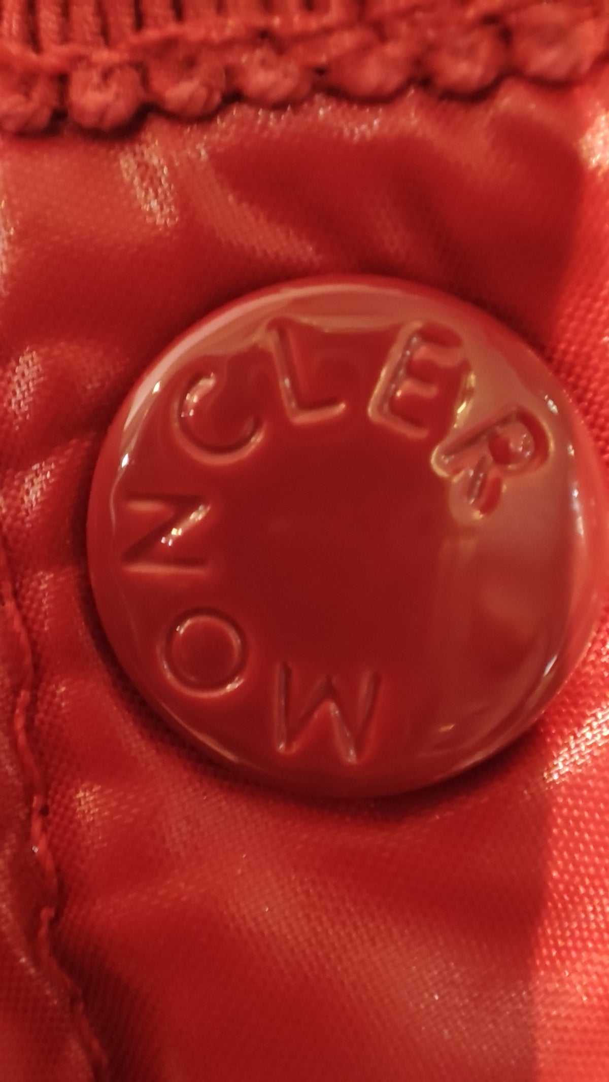 Moncler Puffed Jacket Red