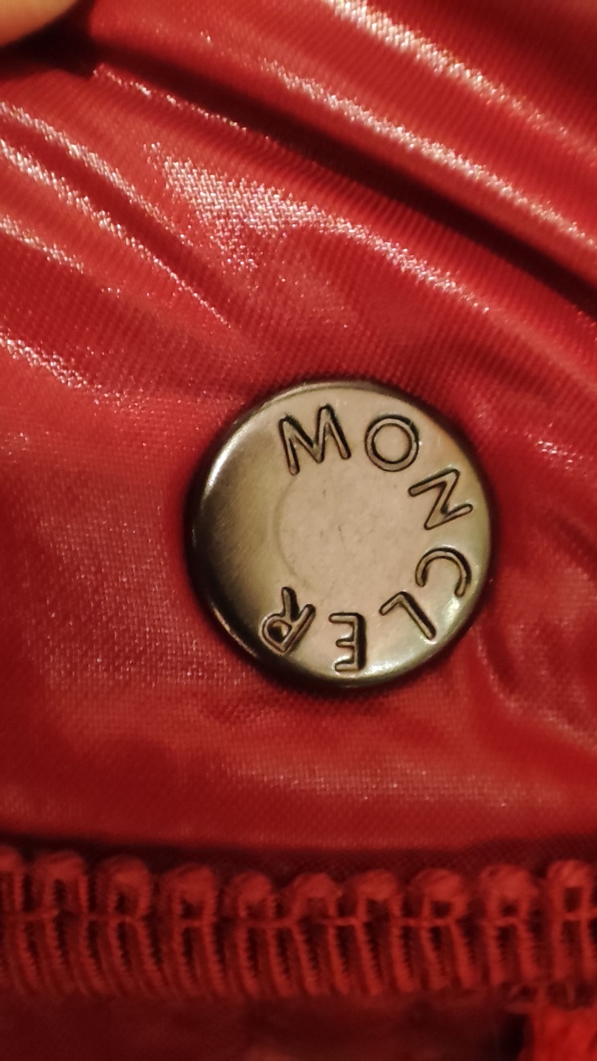 Moncler Puffed Jacket Red