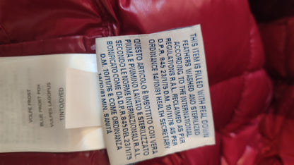Moncler Puffed Jacket Red