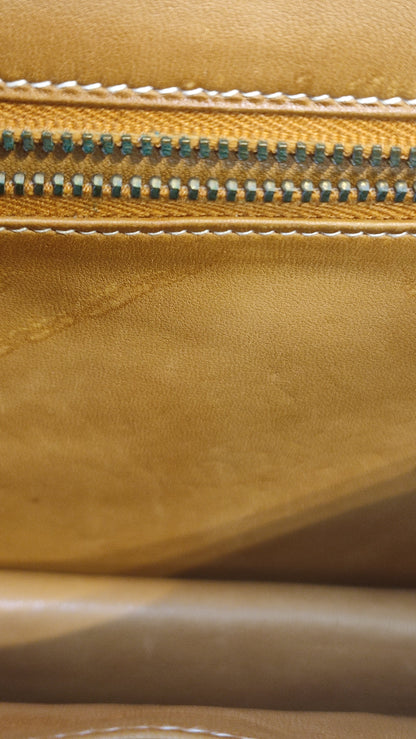 Hermes Vintage Constance 23 Chamonix Gold on Gold Stamp T Circle 1990