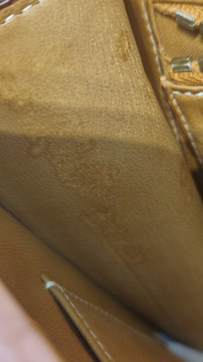 Hermes Vintage Constance 23 Chamonix Gold on Gold Stamp T Circle 1990