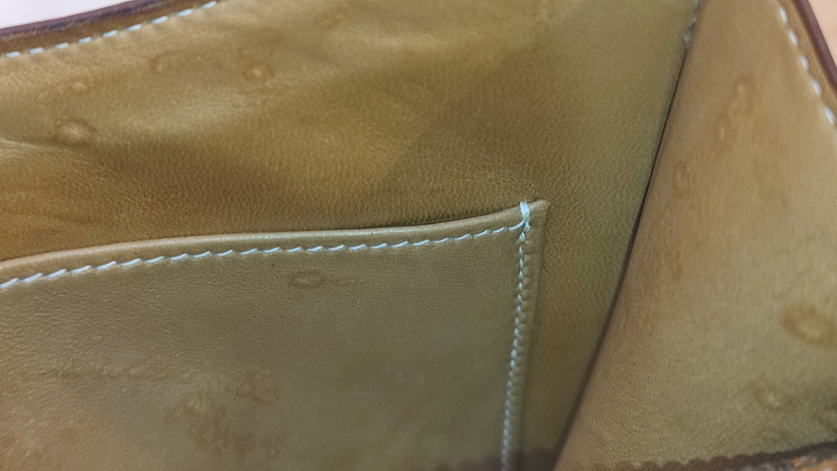 Hermes Vintage Constance 23 Chamonix Gold on Gold Stamp T Circle 1990