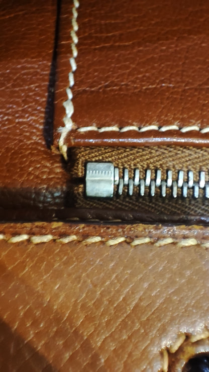 Hermes Birkin 35 Brown Epsom Stamp F Square 2002