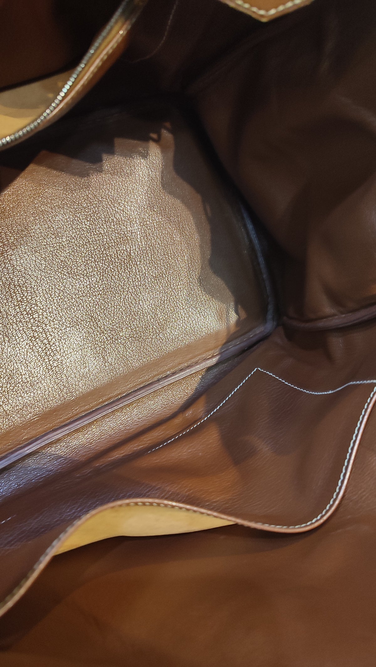 Hermes Birkin 35 Brown Epsom Stamp F Square 2002