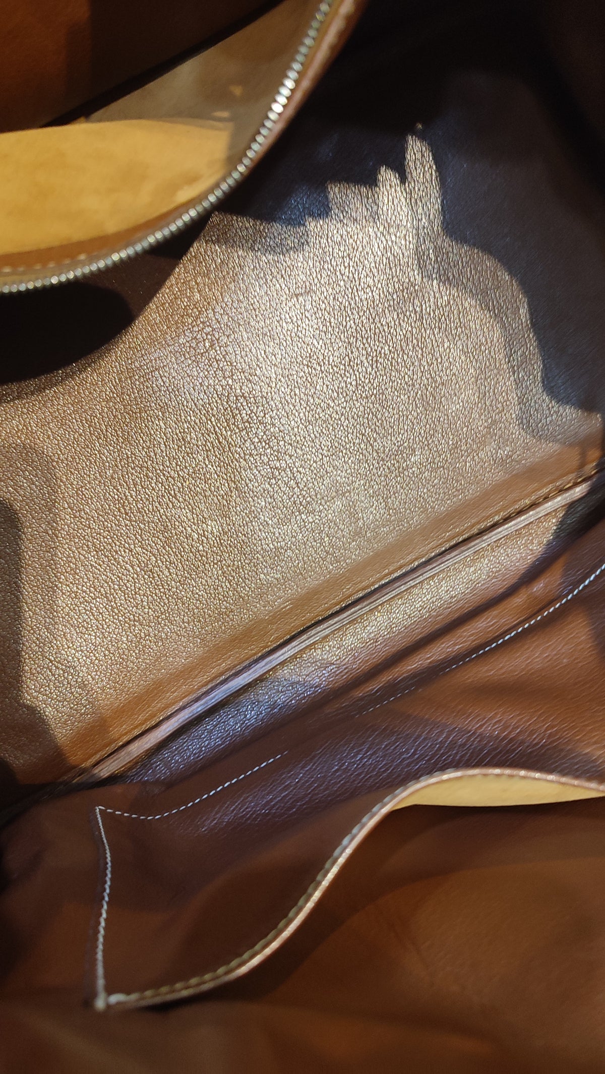 Hermes Birkin 35 Brown Epsom Stamp F Square 2002