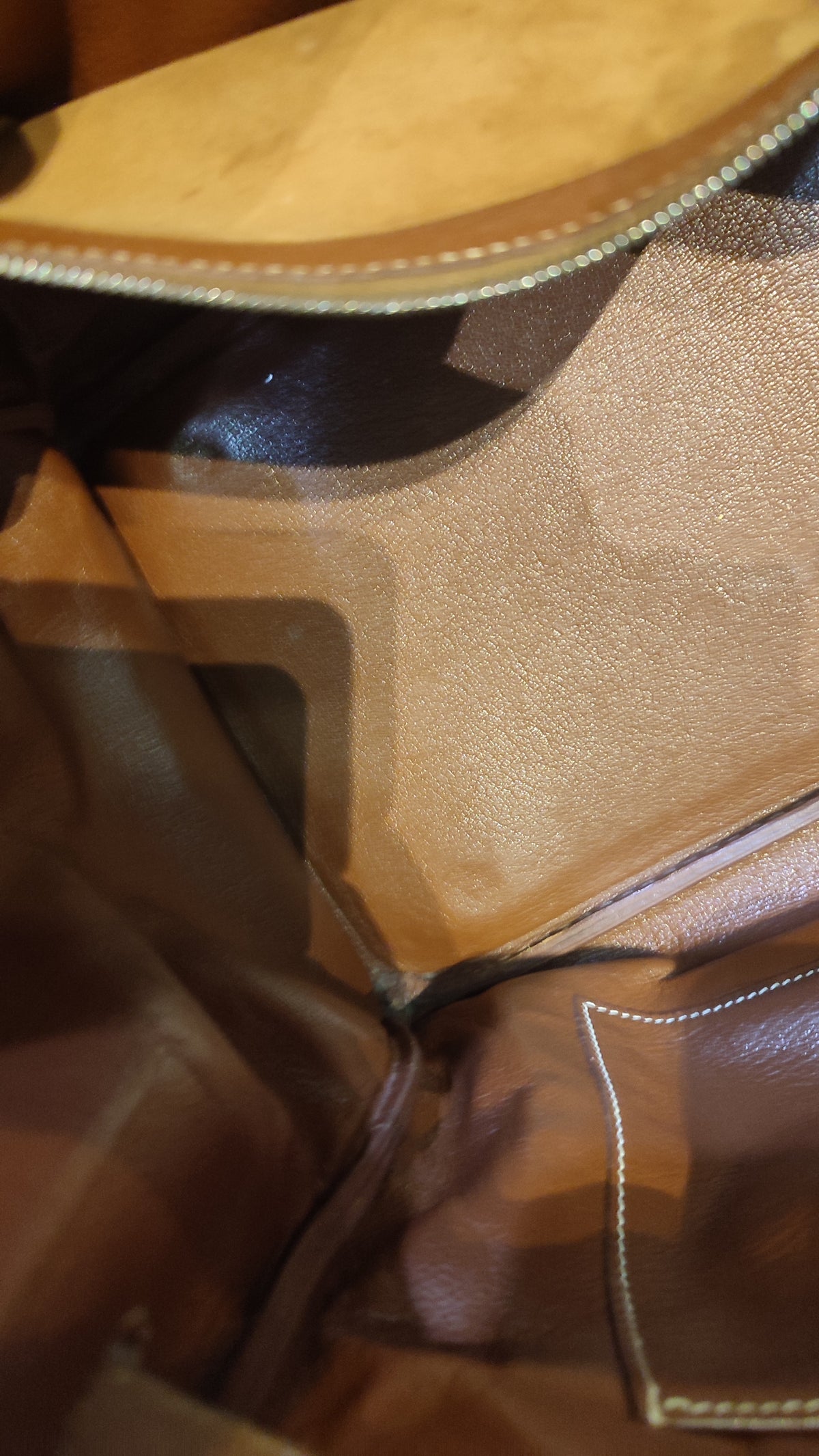 Hermes Birkin 35 Brown Epsom Stamp F Square 2002