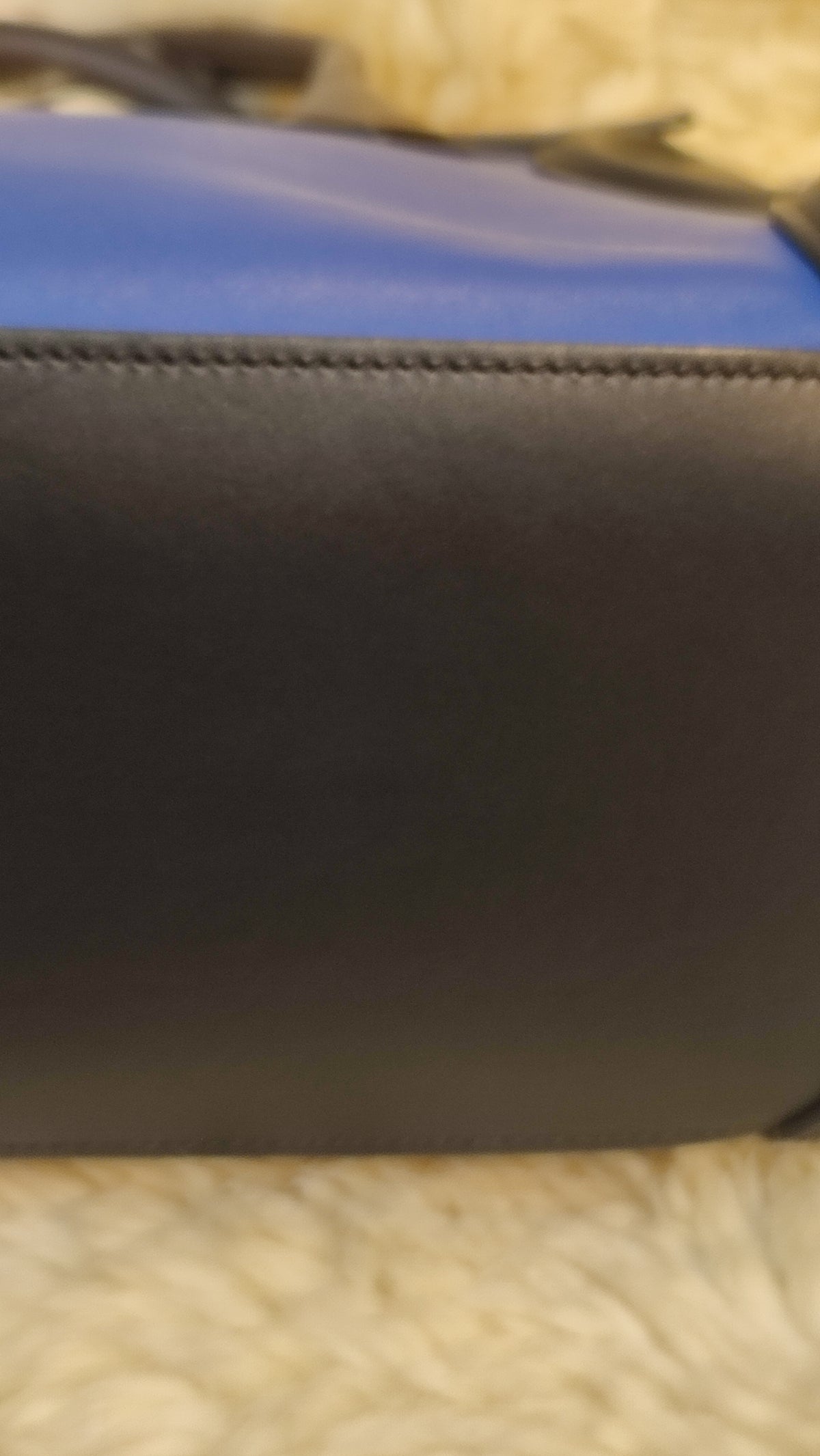 Celine Luggage Micro Tricolor Bag