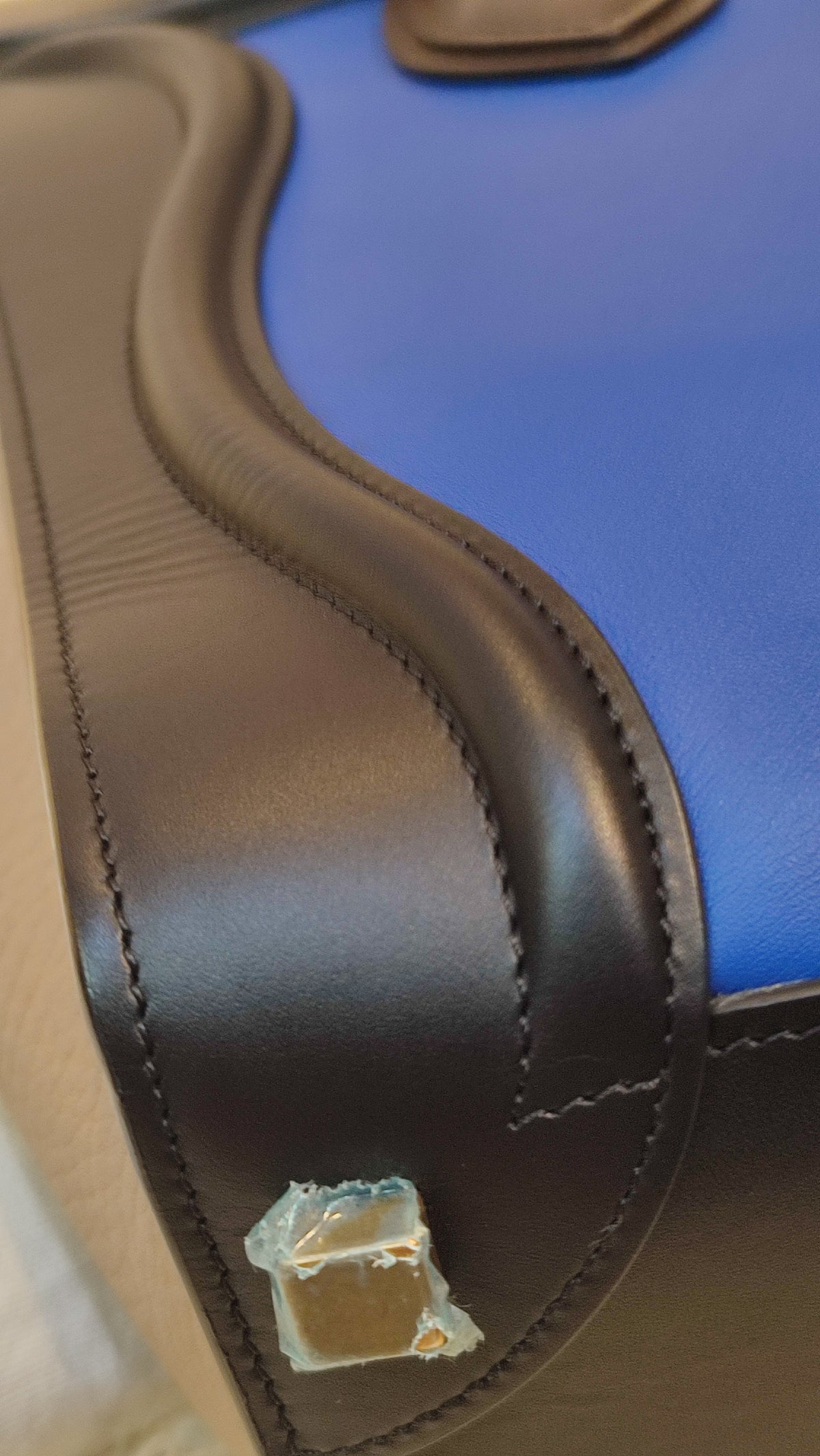 Celine Luggage Micro Tricolor Bag