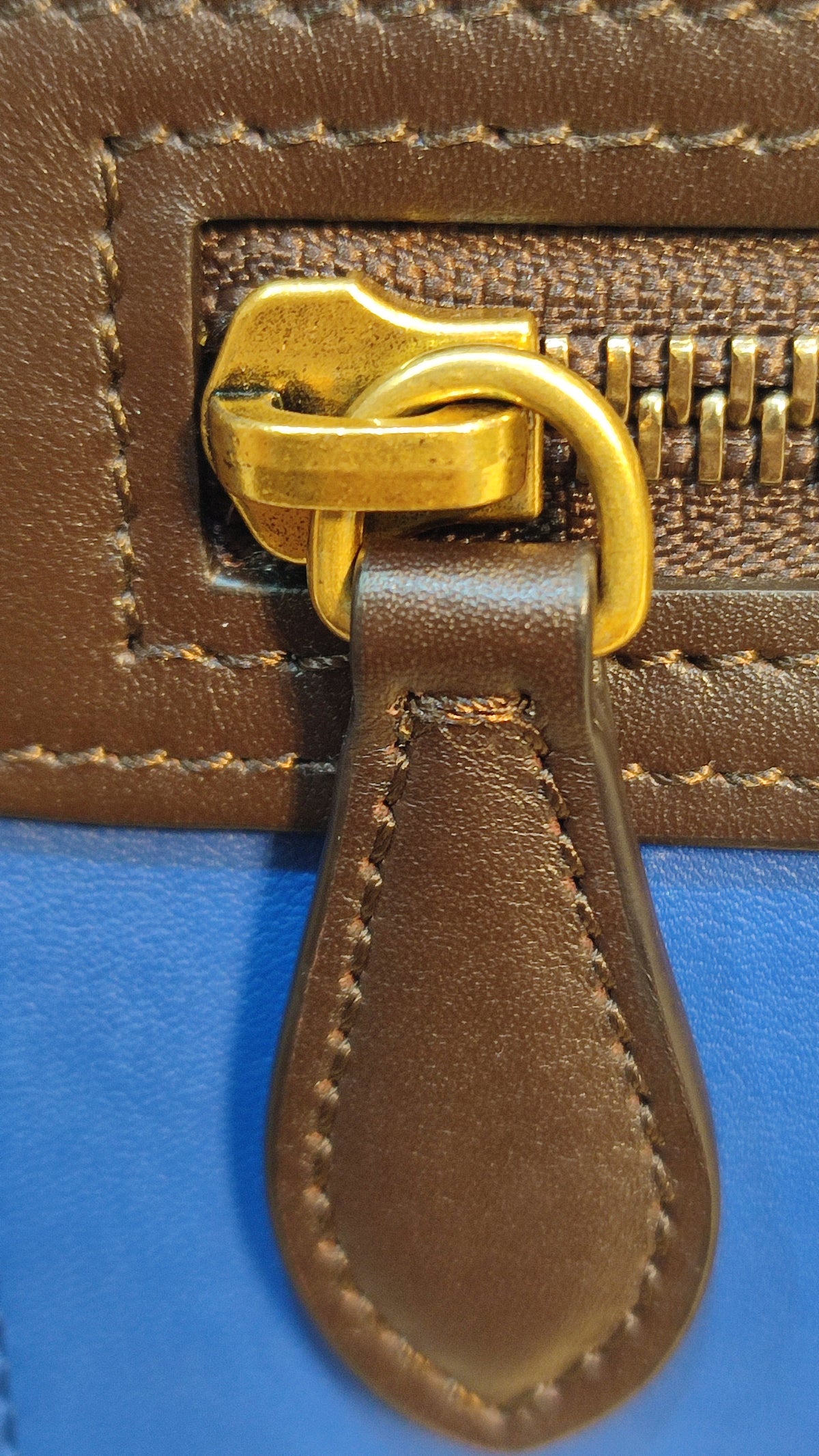 Celine Luggage Micro Tricolor Bag