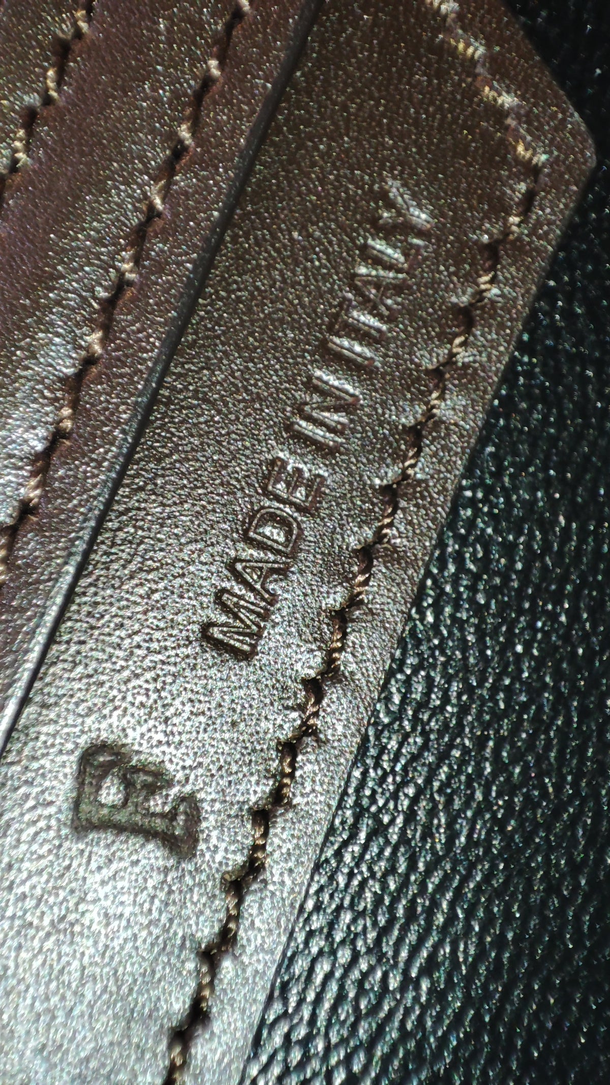 Celine Luggage Micro Tricolor Bag