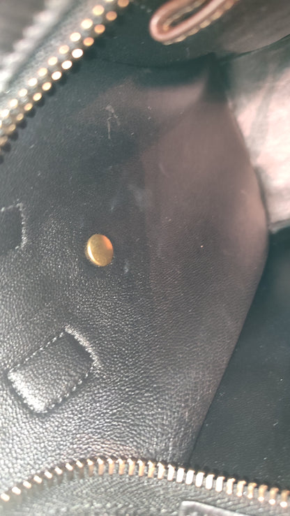 Celine Luggage Micro Tricolor Bag