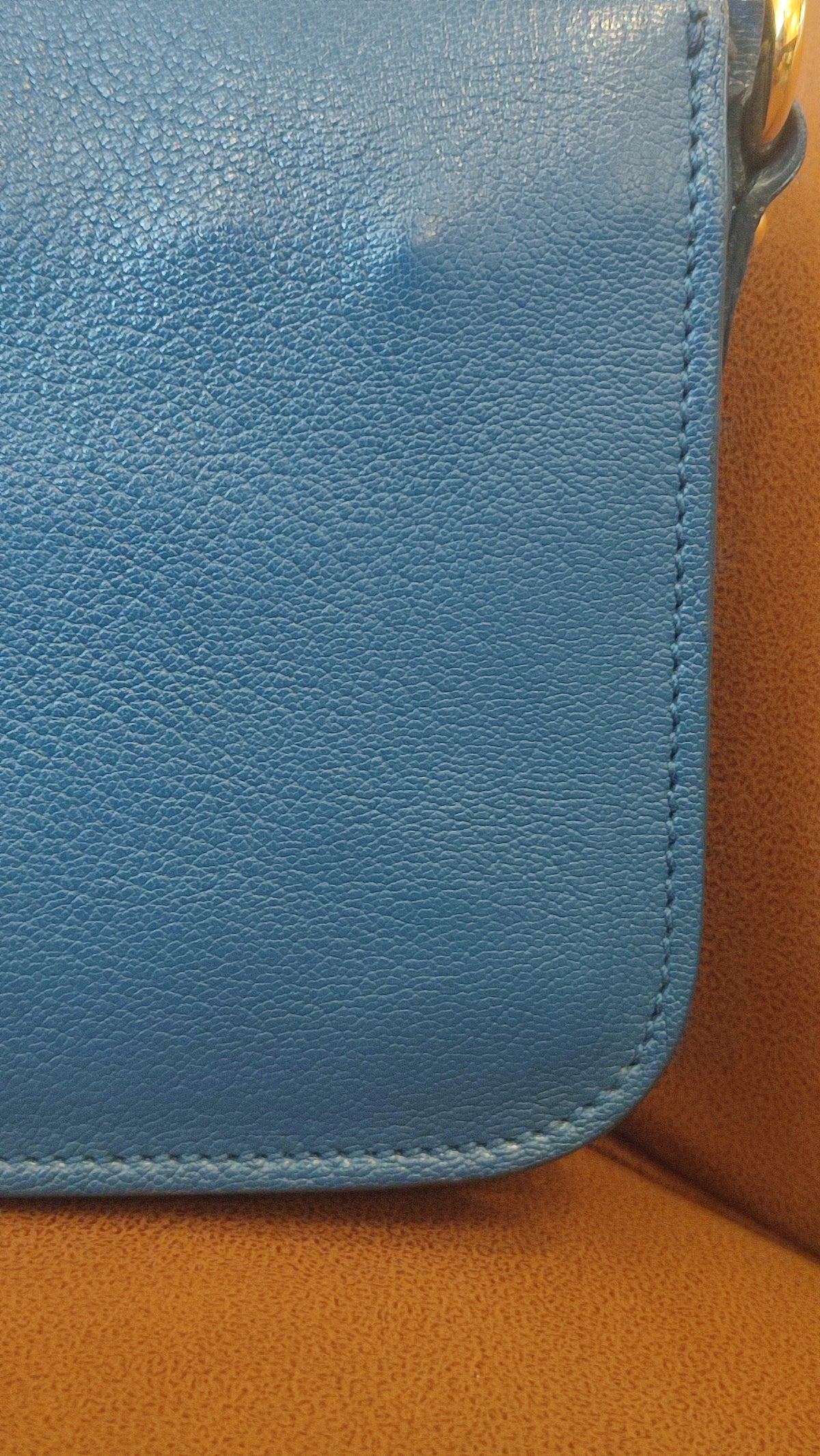 Miu Miu Madras Bag Blue