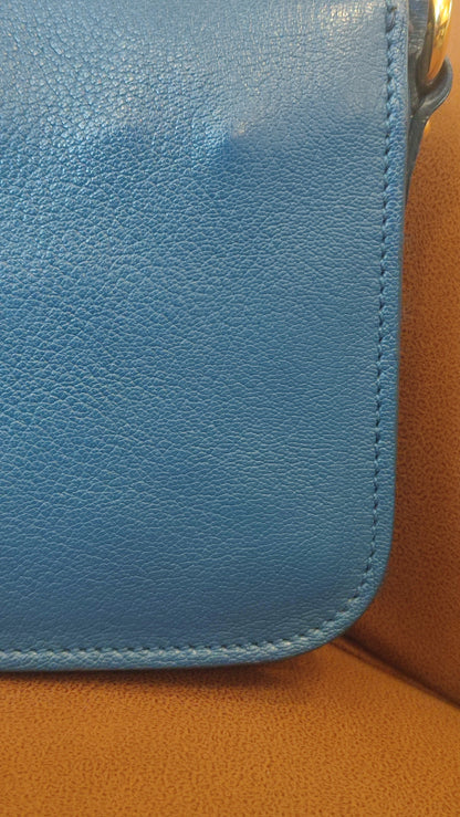Miu Miu Madras Bag Blue