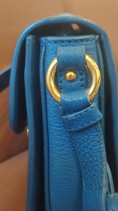 Miu Miu Madras Bag Blue