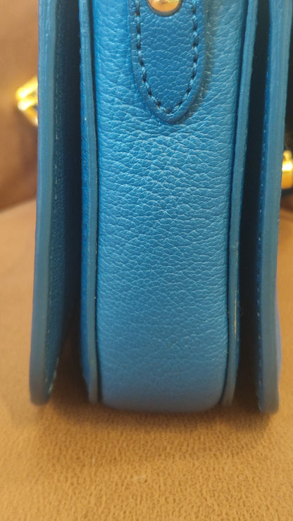 Miu Miu Madras Bag Blue