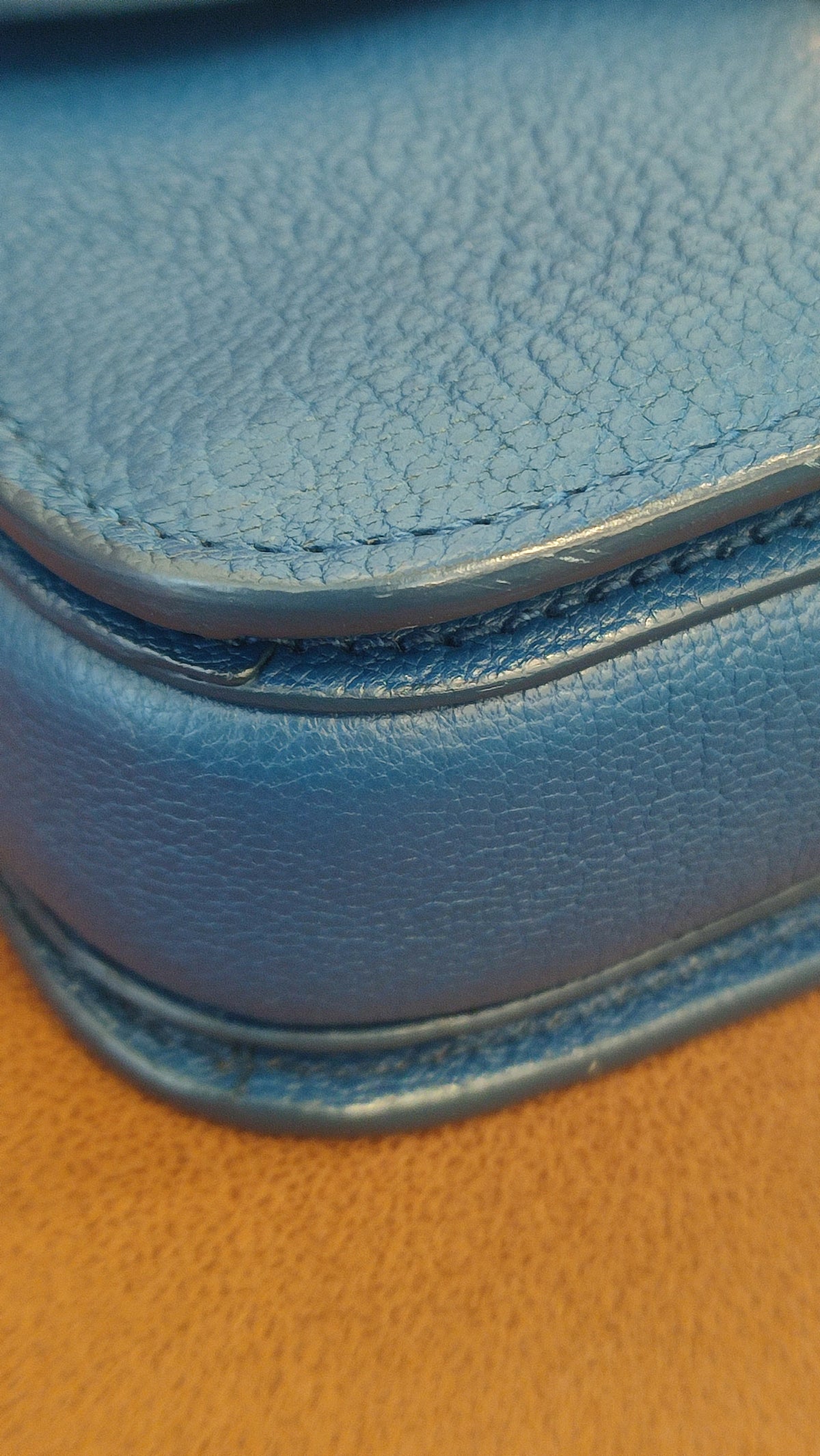Miu Miu Madras Bag Blue