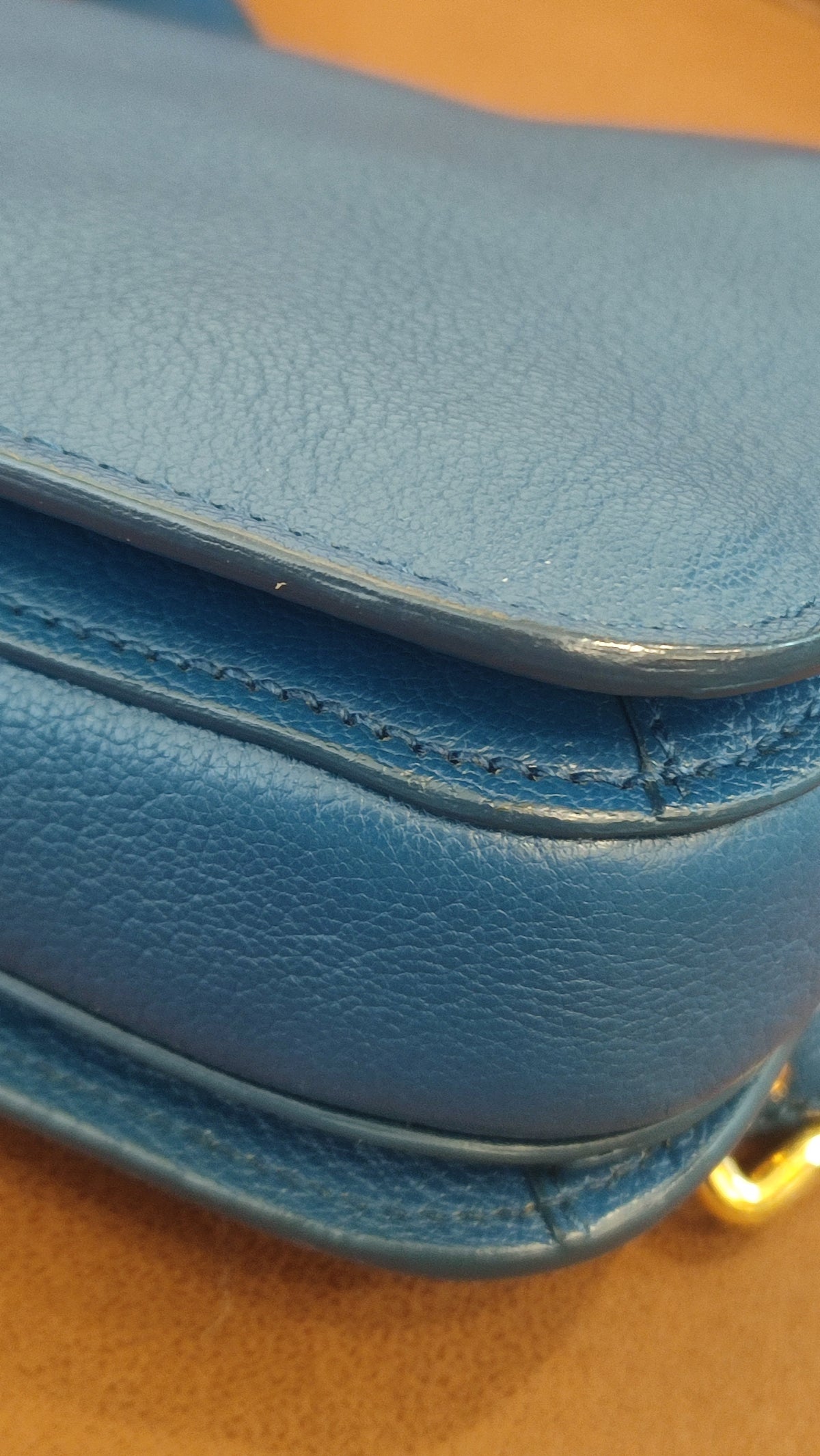 Miu Miu Madras Bag Blue