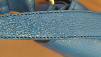 Miu Miu Madras Bag Blue