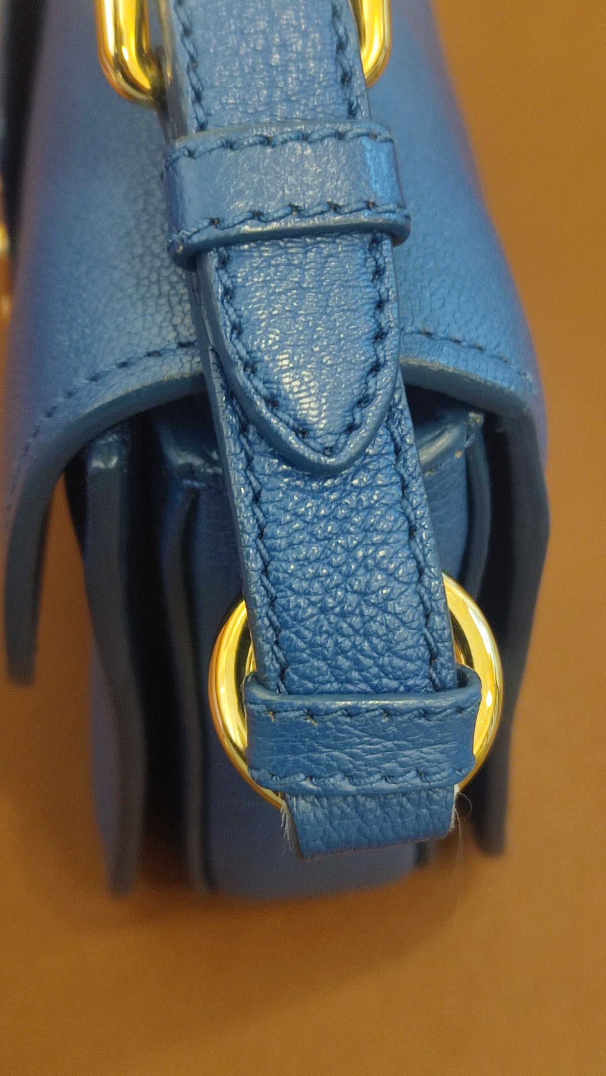 Miu Miu Madras Bag Blue