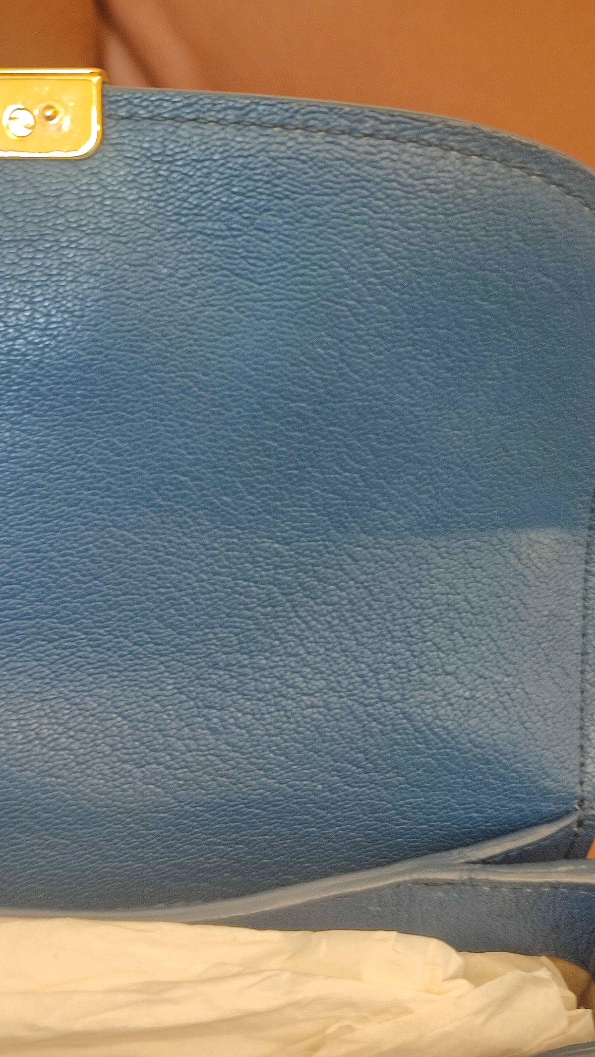 Miu Miu Madras Bag Blue