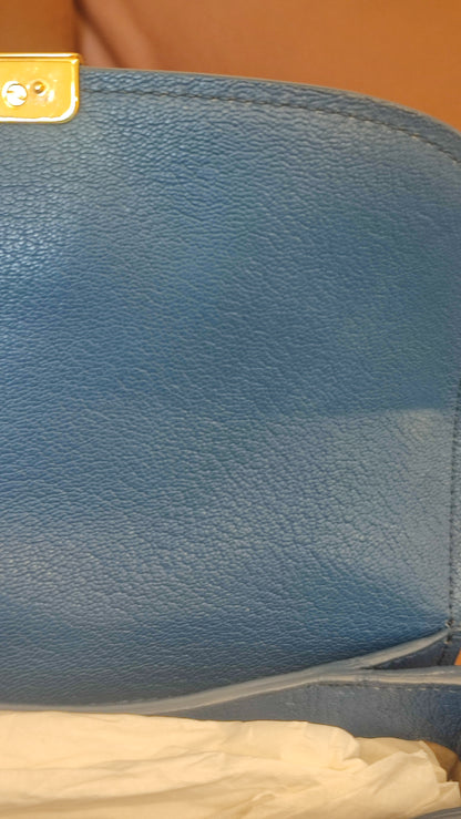 Miu Miu Madras Bag Blue
