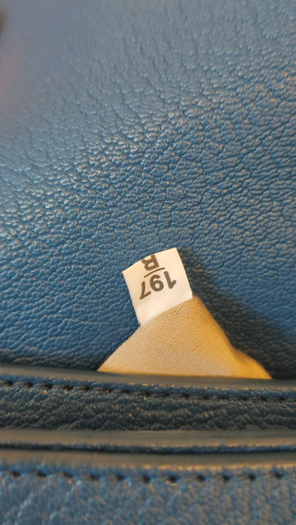 Miu Miu Madras Bag Blue