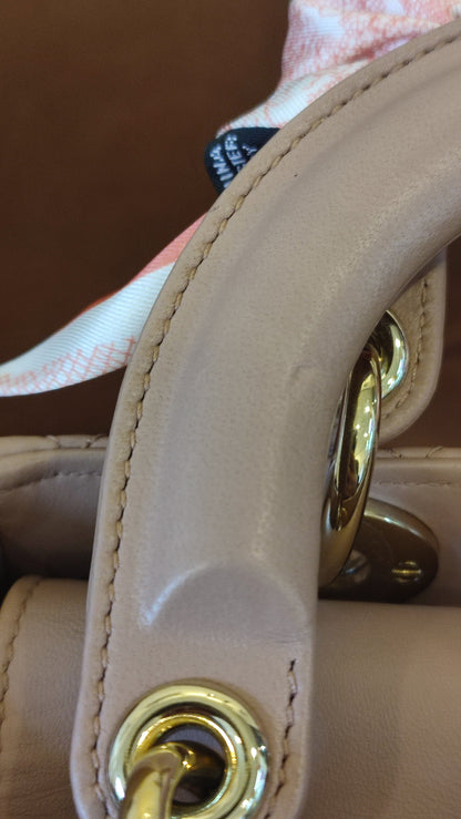 Christian Dior Lady Dior Blush Pink Small