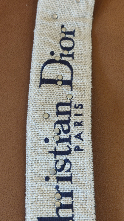 Dior Saddle Oblique Denim Blue Medium