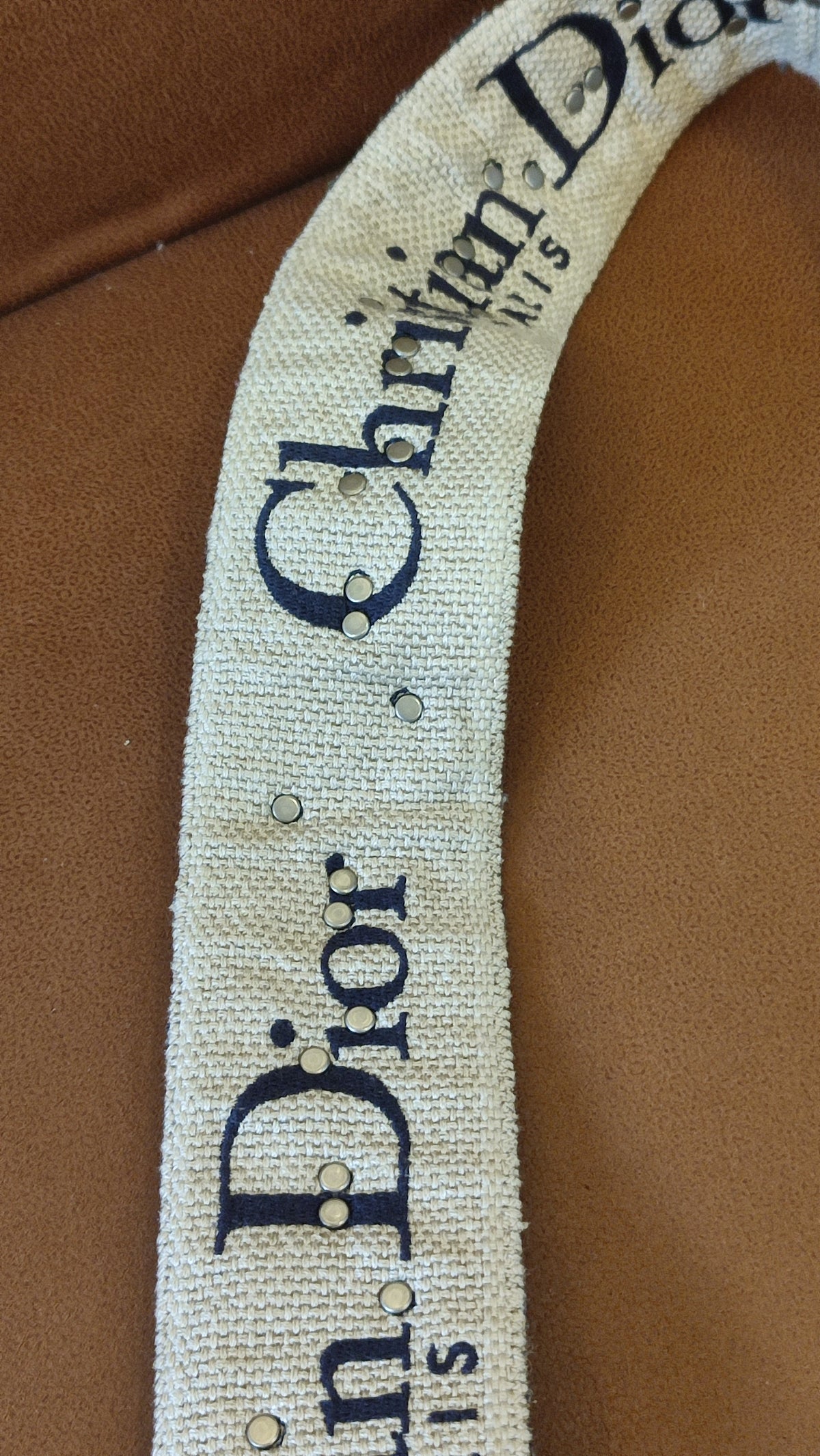 Dior Saddle Oblique Denim Blue Medium