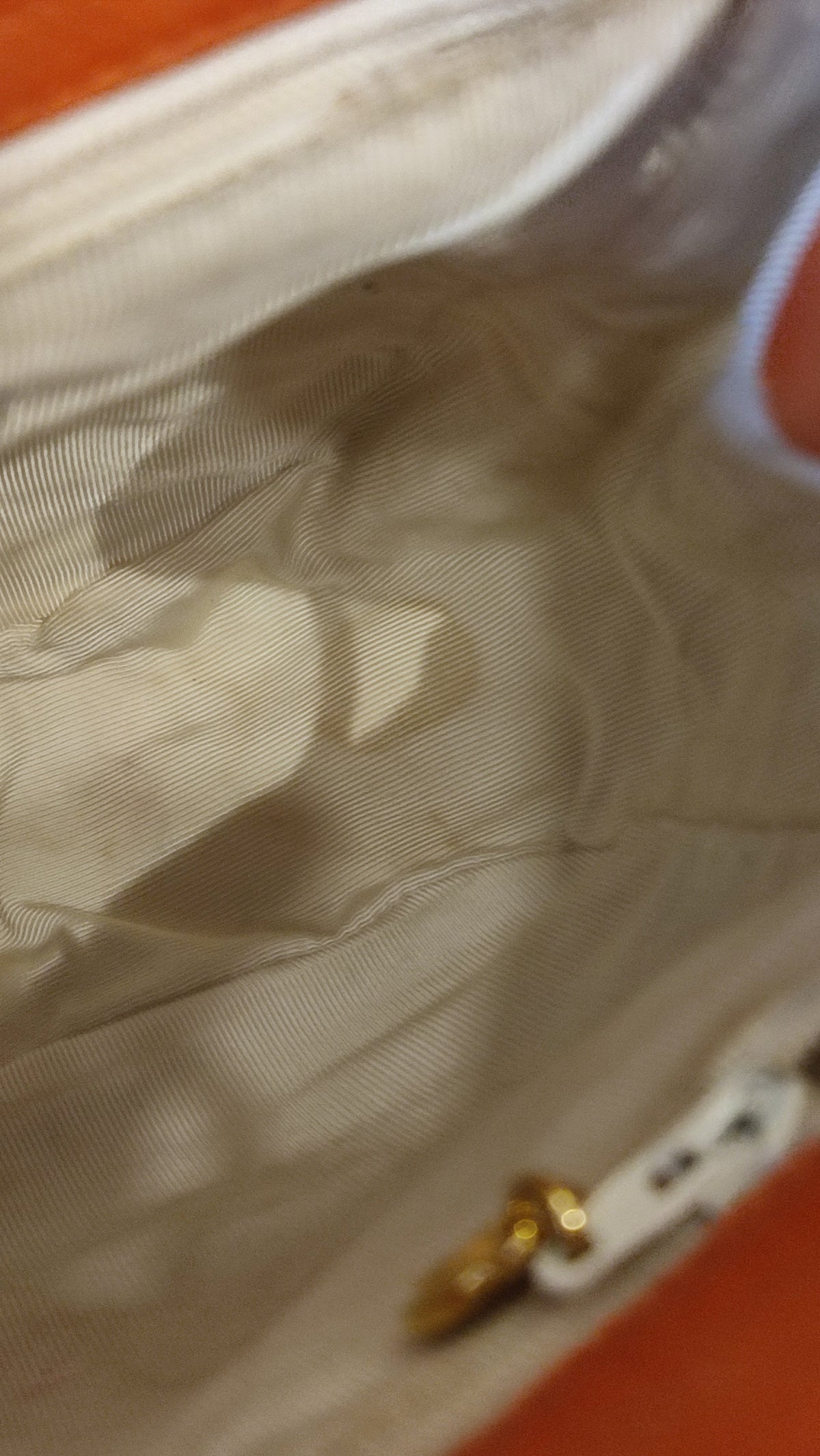 Chanel Vintage CC Backpack Caviar Orange Series 4