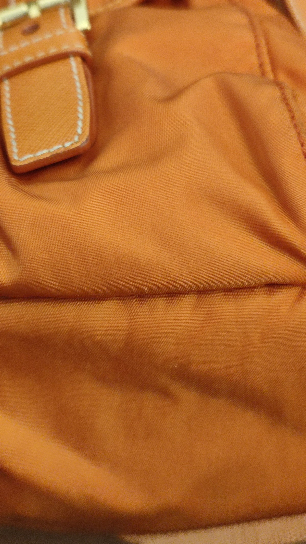 Prada Tessuto Nylon Backpack Orange