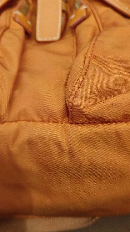 Prada Tessuto Nylon Backpack Orange