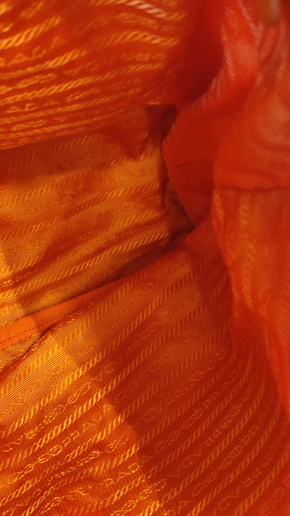 Prada Tessuto Nylon Backpack Orange