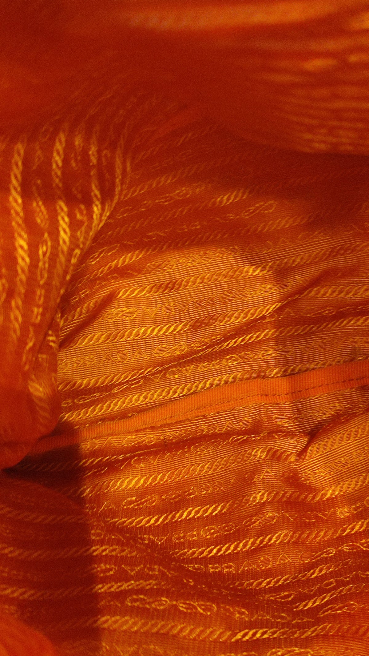 Prada Tessuto Nylon Backpack Orange