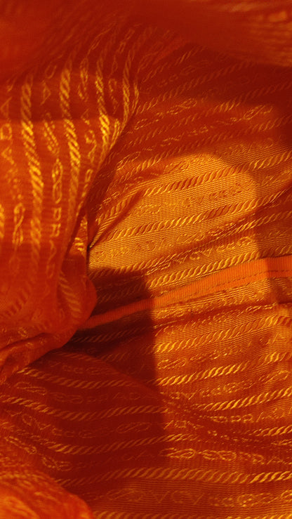 Prada Tessuto Nylon Backpack Orange