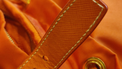 Prada Tessuto Nylon Backpack Orange