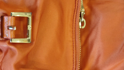 Prada Tessuto Nylon Backpack Orange