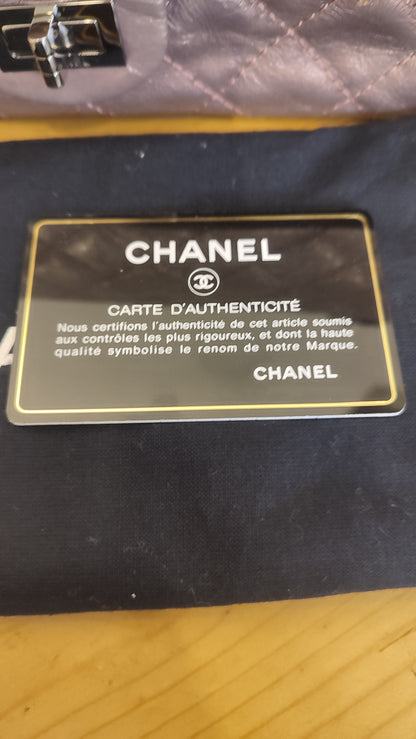 Chanel Aged Metallic Purple Reissue 226 Series 12